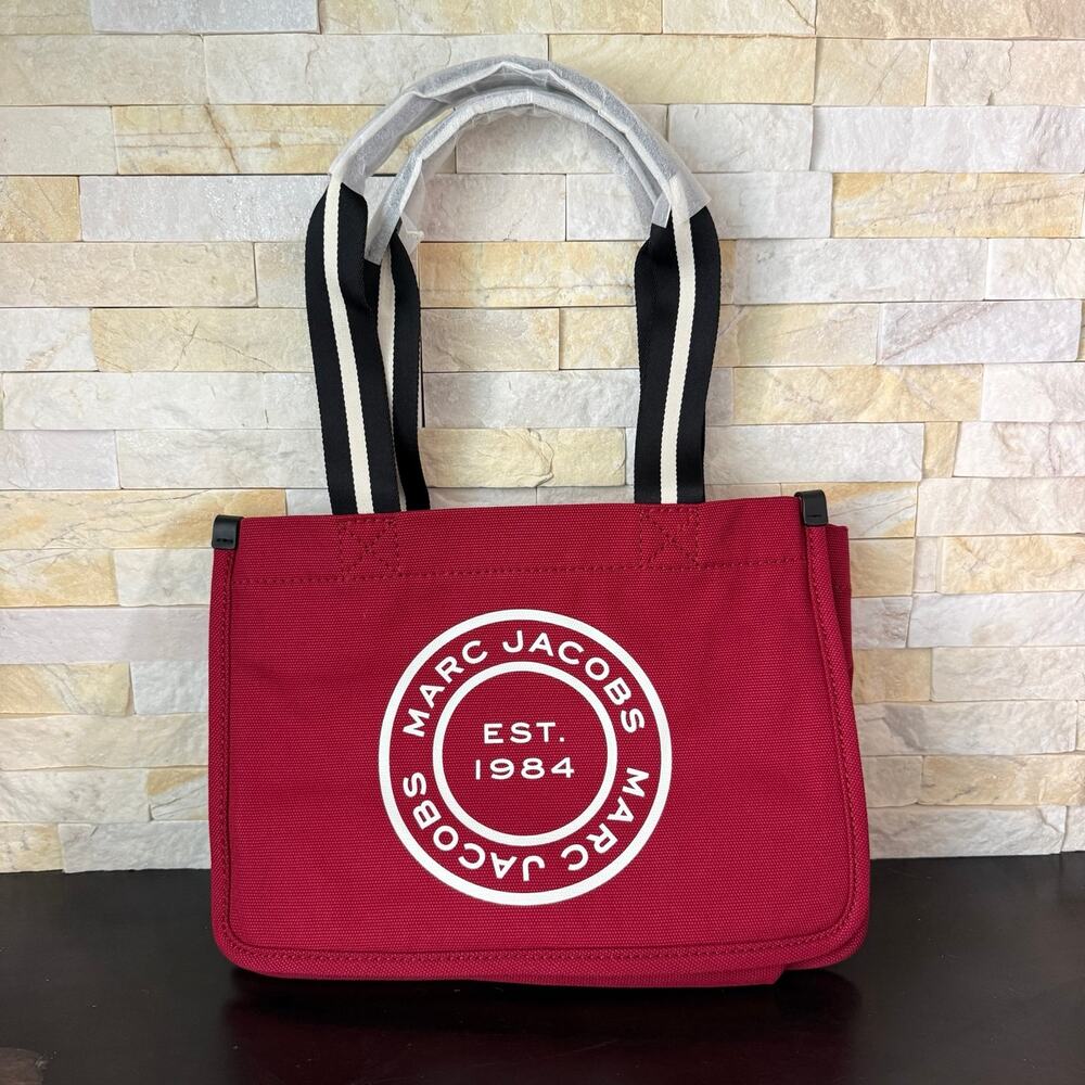 Limited‼️MARC JACOBS H050M06FA21 Medium Canvas Tote New